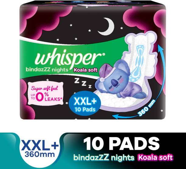 Whisper Bindazzz Nights Koala Soft XXL+ Sanitary Pad