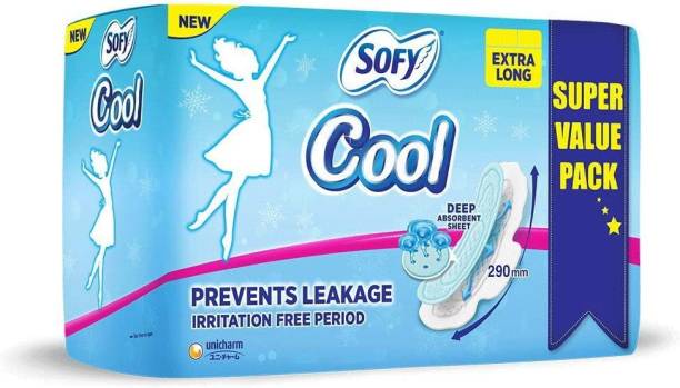 SOFY Cool Pads Extra Long - (61) Sanitary Pad