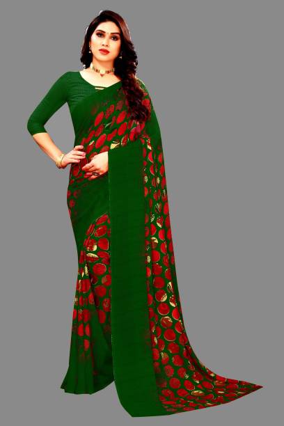 Printed Bollywood Cotton Silk Saree Price in India