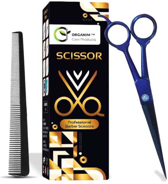 Organim care products Blue Barber Hair Cutting Scissors 6" Inch Scissors Scissors