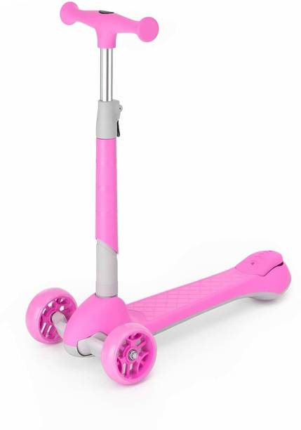 Zudo Scooter for Kids, 3 Wheel Kids Scooter Smart Kick Scooter with Foldable & Height Kids Scooter