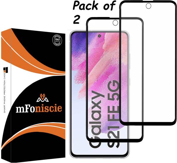 mFoniscie Edge To Edge Tempered Glass for Samsung S21 FE 5G