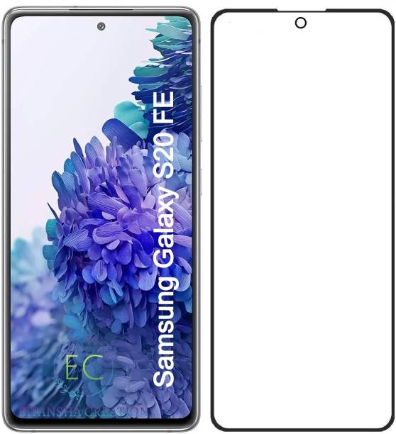 EITANSHA CREATION Edge To Edge Tempered Glass for Samsung Galaxy A53 5G, Samsung Galaxy S20 FE 5G, Samsung Galaxy A51, Samsung Galaxy A52, Vivo X60