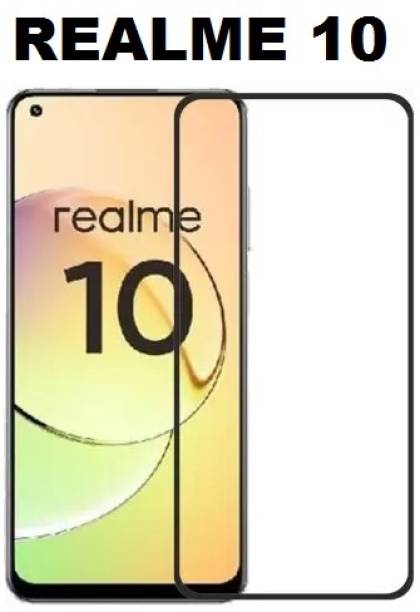 BRENZZ Edge To Edge Tempered Glass for realme 10, Realme 10 4G, Realme 10