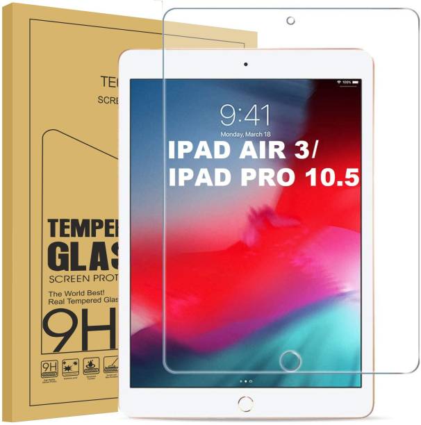 TECHSHIELD Edge To Edge Tempered Glass for Apple iPad Pro 10.5 2017/iPad Air 3 2019