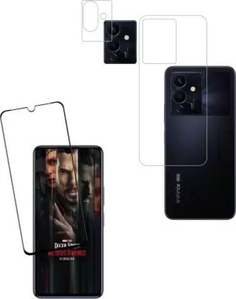 Polenta Front and Back Tempered Glass for infinix note 12 5g, infinix note 12 pro 5g