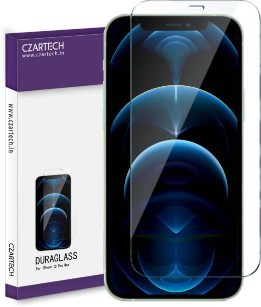 CZARTECH Tempered Glass Guard for APPLE iPhone 12 Pro Max