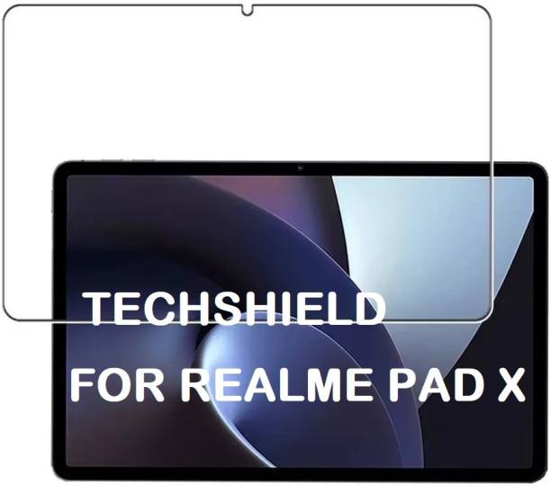 TECHSHIELD Tempered Glass Guard for Realme Pad X 10.95 inch (PACK OF 1)
