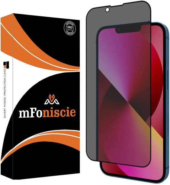 mFoniscie Tempered Glass Guard for Apple iPhone 13