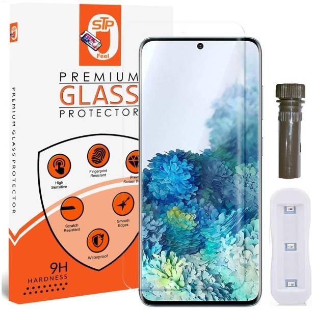 STP FEEL Tempered Glass Guard for Oppo Reno 8T Advanced border Less UV Screen Guard With Installation Kit