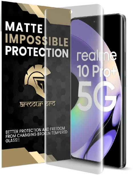 ArmourPro Tempered Glass Guard for Realme 10 Pro Plus 5G, One Plus 10 Pro Plus 5G, 1+ 10 Pro Plus 5G