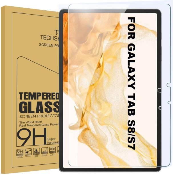 TECHSHIELD Tempered Glass Guard for Samsung Galaxy Tab ...