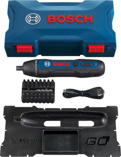 Asdol BOSCH CORDLESS SCREW DRIVER GO 2.0 Power &amp; Hand Tool Kit (34 Tools) Standard Screwdriver Set
