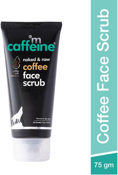 mCaffeine Coffee Tan Removal Face Scrub - Removes Blackheads, Whiteheads & Dead Skin Scrub