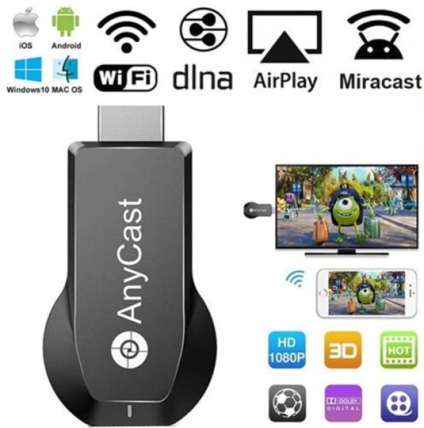 BUGUU Anycast Wireless WiFi 1080P HDMI Display TV Dongle Receiver M9 Plus Media Streaming Device