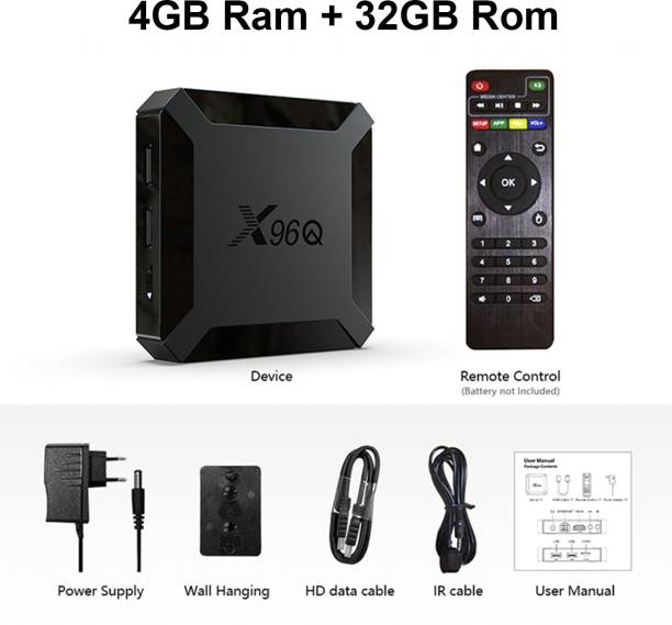 X88 Pro X-96Q 4GB RAM/32GB ROM Android TV Box 10 Mini P...