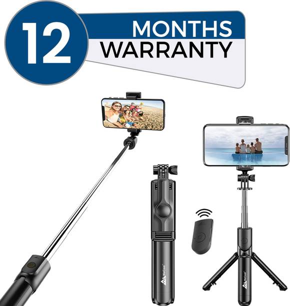WeCool S1 Portable Bluetooth selfie stick with wireless remote access and extendable tripod stand for mobile Bluetooth Selfie Stick