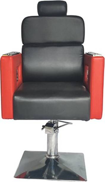 BAMBRO Black & Red Camera Handle Salon Chir Styling Chair