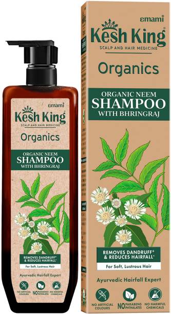 Kesh King Organics Organic Neem Shampoo With Bhringraj | Removes Dandruff | No Harmful Chemicals Price in India
