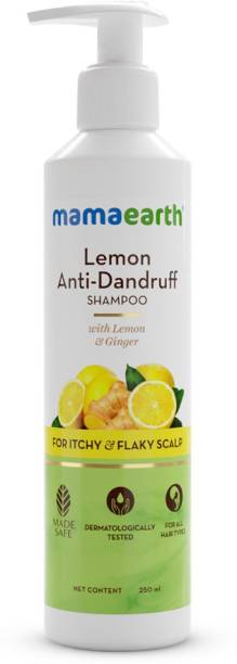 MamaEarth Lemon Anti-Dandruff Shampoo with Lemon & Ginger for Itchy & Flaky Scalp Price in India