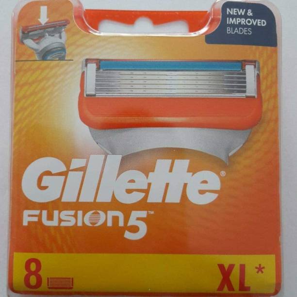 Gillette Fusion Razor Blades - Refills 8 (XL PACK)