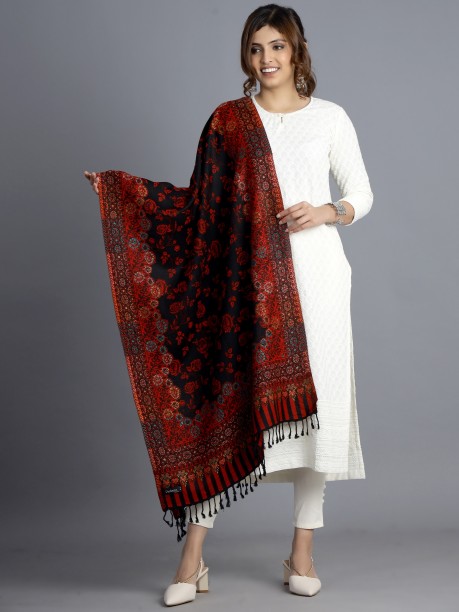 NoName shawl discount 98% WOMEN FASHION Accessories Shawl White Black/White Single 