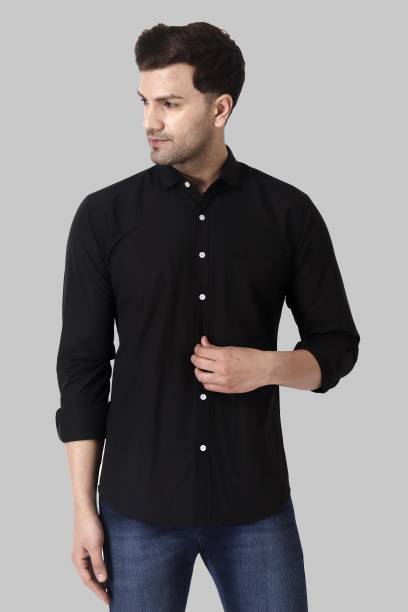 Black Shirts - Buy Black Mens Shirts Online at Best Prices In India ...
