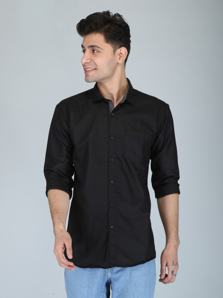 full black shirt