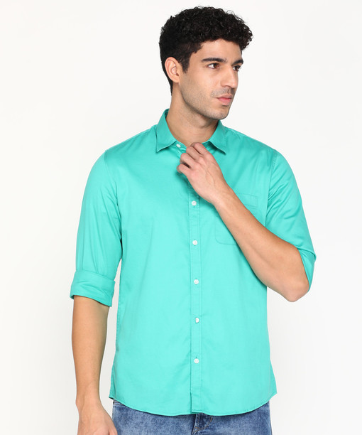 peter england plain shirts