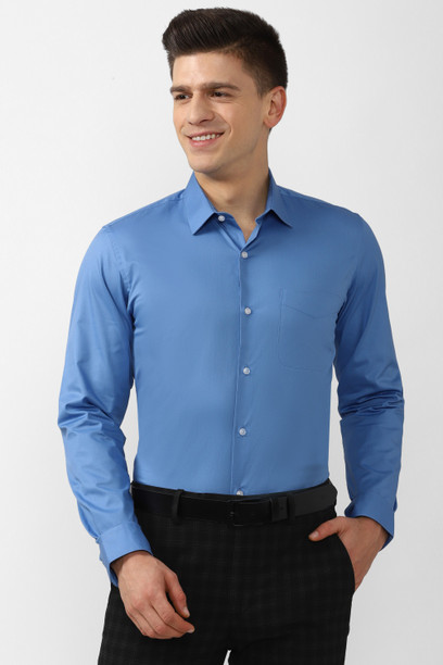 peter england plain shirts