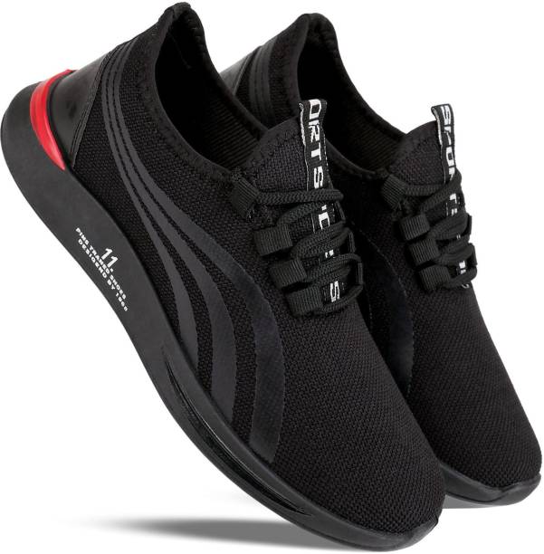 Seaport dramatiker Også Black Sports Shoes - Buy Black Sports Shoes Online at Best Prices In India  | Flipkart.com