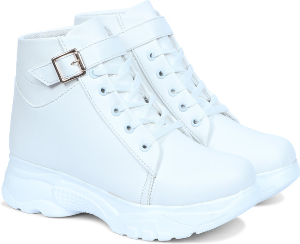 White boots flipkart clearance
