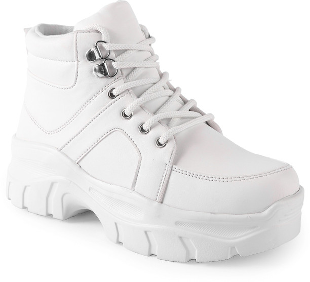 White boots flipkart clearance