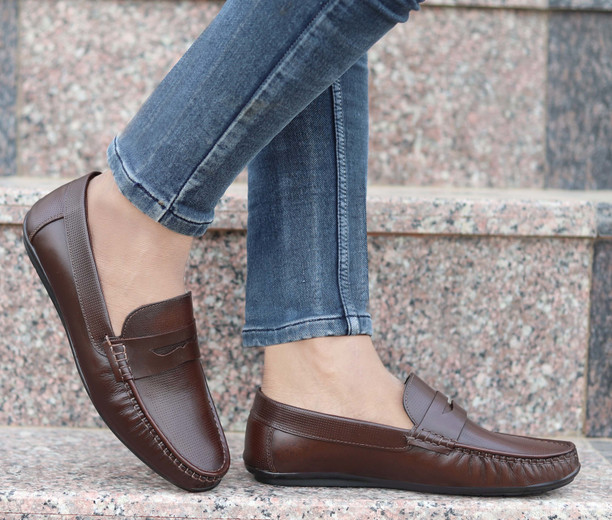 brown loafers for men