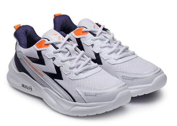 asian Newton-09 White Sports,Casual,Walking,Gym,Stylish Running Shoes For Men