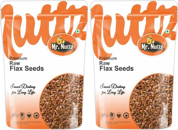 Mr.Nuttz Flax Seeds, Weight Loss, Omega 3 Fatty Acid , Immunity Booster Flax Seed Brown Flax Seeds