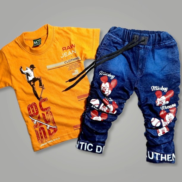 discount 86% Okaidi jeans Orange 7Y KIDS FASHION Trousers Jean 