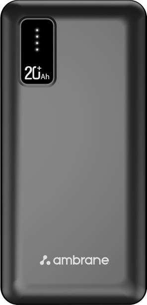 Ambrane 20000 mAh Power Bank (10.5 W, Fast Charging)