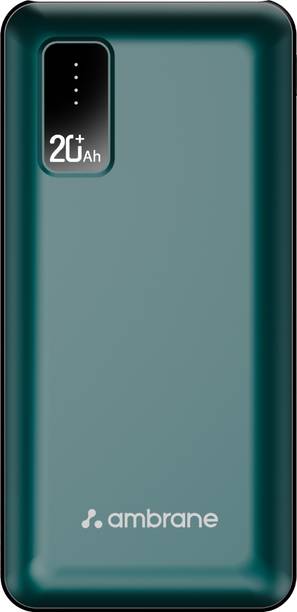 Ambrane 20000 mAh Power Bank (10.5 W, Fast Charging)