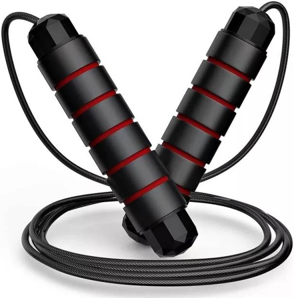 AEGON Skipping Rope Jumping Fitness Weight Loss Adjustable Size Exercise Gym Workout Ball Bearing Skipping Rope