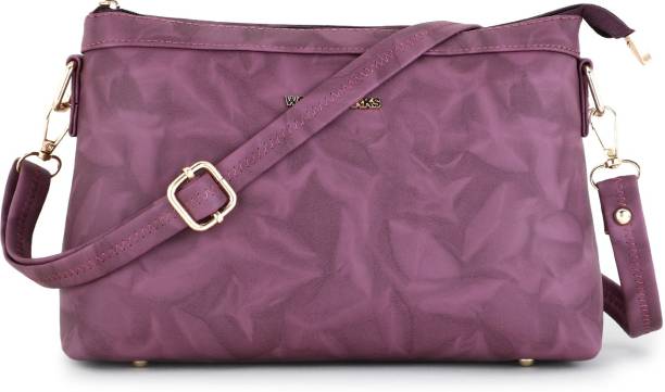 Purple Women Sling Bag Price in India