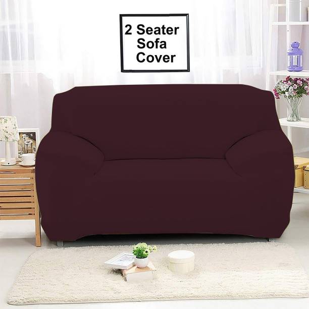 HOTKEI Polycotton Plain Sofa Cover