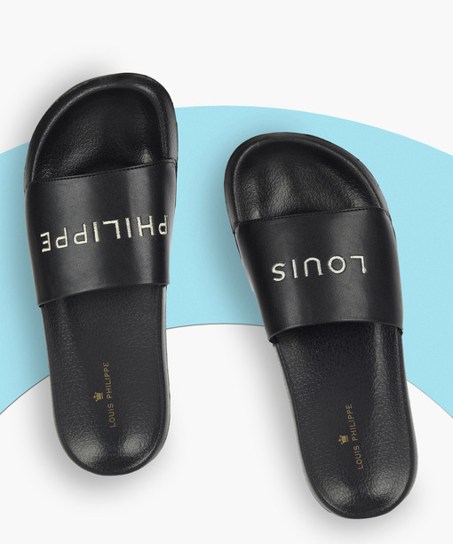 Solid Sliders Slippers Flip Flops - Buy 