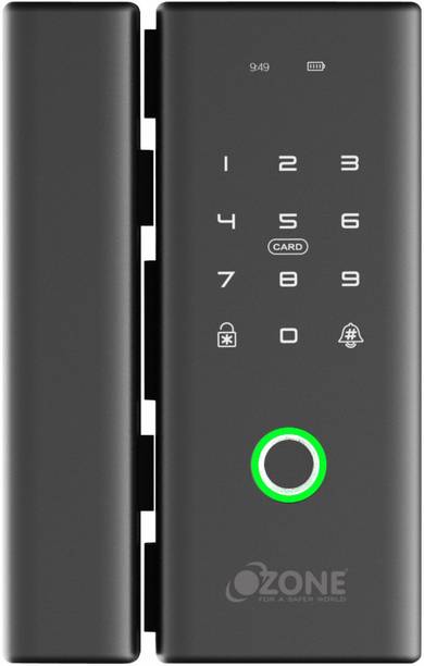 OZONE Glass Door Lock For Glass to Glass Smart Door Lock