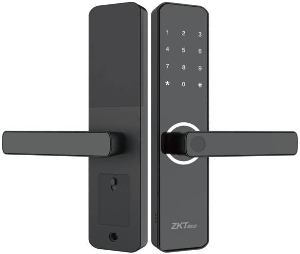 ZKTeco ML100 fingerprint, passcode, key, IC card & Smartphone Smart Door Lock