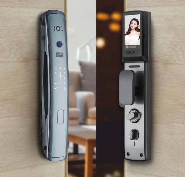 GOLENS X23 DigitalLock Camera Technology Unlock App+Fingerprint + Password + Card + Key Smart Door Lock