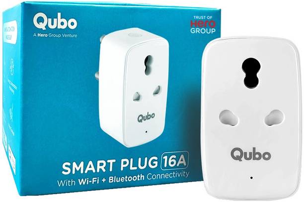 Qubo 16A Smart Plug Hero Group with Energy Monitoring & Suitable for large appliances Smart Plug