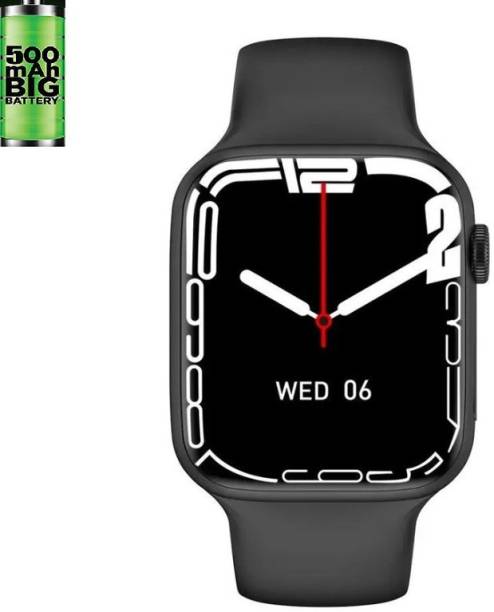 Jocoto AQ659_W17 ULTRA EDGE TO EDGE DISPLAY CALLING SMART WATCH BLACK (PACK OF 1) Smartwatch