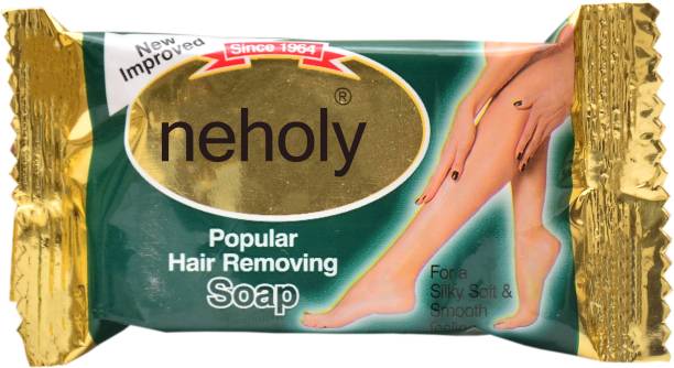 NEHOLY Hair Removing Soap |Popular| Glowing sking | Pack Of - (6)