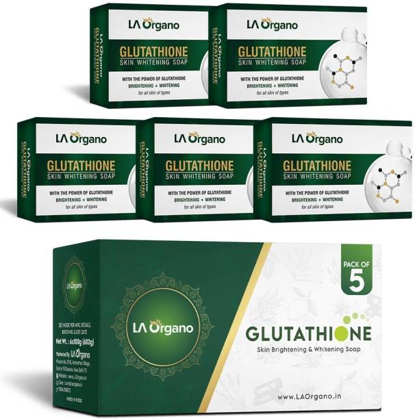 LA Organo Glutathione Skin whitening Soap